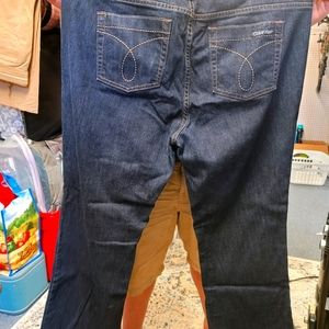 Woman's plus Calvin Klein bootcut 👖